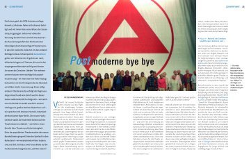 Postmoderne bye bye Postmoderne bye bye - Die Deutsche Bühne