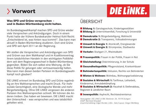 lesen - DIE LINKE Baden-Württemberg