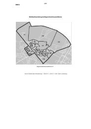 Welche Straßen gehören zu den Bezirken? - Lichtenberg