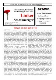 Ausgabe 06 (Dezember) 2012 - Die Linke. Lausitz