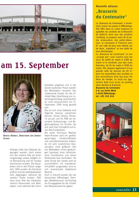 Numéro 11(novembre) - Differdange