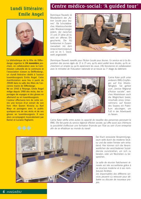 Numéro 11(novembre) - Differdange