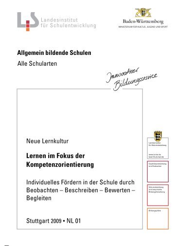 Lernen im Fokus der Kompetenzorientierung (2