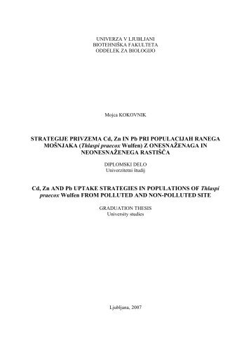 pdf - Digitalna knjižnica BF - Univerza v Ljubljani