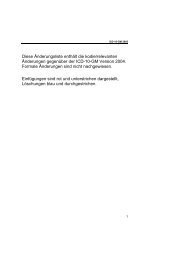 ICD -10- GM 2005 Aktualisierungsliste zur Systematik ... - DIMDI