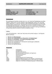 Bauprojekt-Checkliste - Deutsches Institut für Interne Revision e.V.