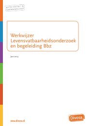 Werkwijzer Levensvatbaarheidsonderzoek en begeleiding ... - Divosa