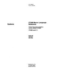 Systems VTAM Macro Language Reference