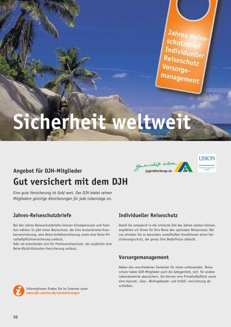 DJH-Reisen Winter 2013/2014 - DJH Service GmbH