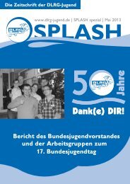 splash 37/2013 - DLRG-Jugend