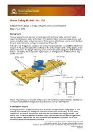 MSB No. 105 Under-design of bridge and gantry crane ... - wa.gov.au