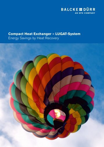 Compact Heat Exchanger – LUGAT-System Energy ... - Balcke-Dürr