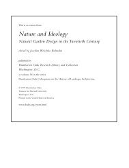 Nature and Ideology: Natural Garden Design in ... - Dumbarton Oaks