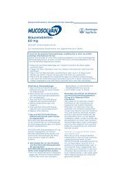 Beipackzettel Mucosolvan Brausetabletten 60 mg - DocMorris