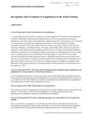 Recognition and Treatment of Anaphylaxis in the School Setting