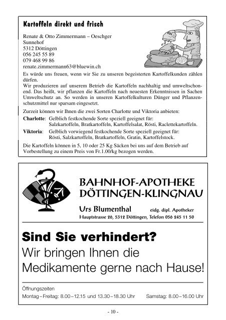 Mitteilungsblatt Nr. 6/2013 - Gemeinde Döttingen