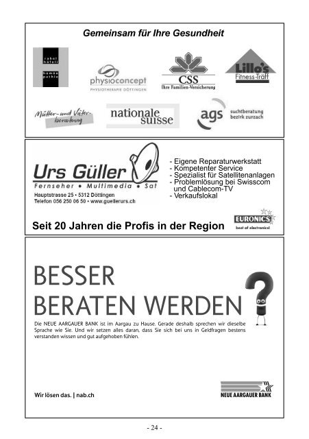 Mitteilungsblatt Nr. 6/2013 - Gemeinde Döttingen