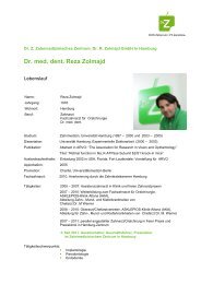 Dr. med. dent. Reza Zolmajd - Dr.Z