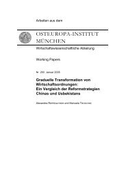 Graduelle Transformation - Institut für Ost- und ...