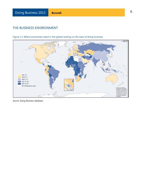 Economy Profile: Burundi - Doing Business