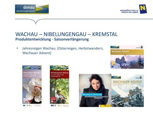 Präsentation der Donau Niederösterreich zum Download