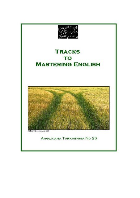 Tracks to Mastering English: Introduction - Doria