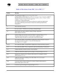 Seismic Design Criteria (Changes from 1.6 to 1.7) - Caltrans