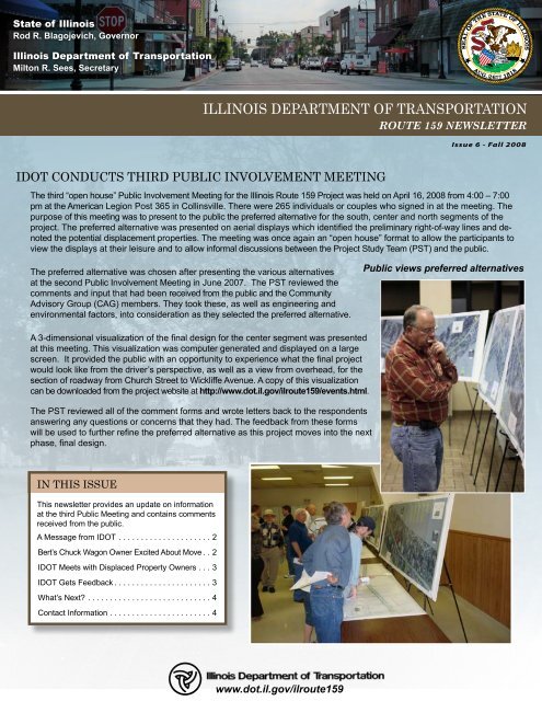 Newsletter #6 - Illinois Department of Transportation
