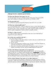 frequently asked questions - Department of Public Health & Human ...