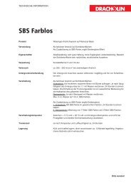 SBS Farblos - Dracholin GmbH