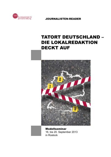 TaTorT DeuTschlanD – Die lokalreDakTion DeckT auf - Drehscheibe