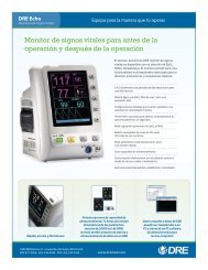 Monitor de signos vitales para antes de la operación y después de ...