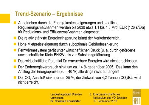 Dr. Christian Korndörfer - Dresdner Agenda 21