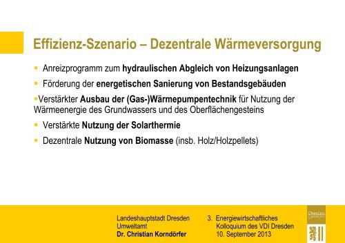 Dr. Christian Korndörfer - Dresdner Agenda 21