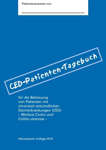 CED-Patienten-Tagebuch - Dr. Falk Pharma GmbH