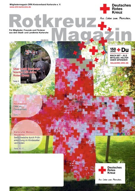 Rotkreuz Magazin 2013_3_web.pdf - DRK Kreisverband Karlsruhe