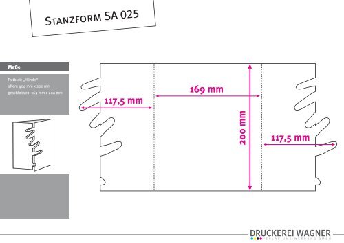 Stanzformen Sonderformen - Druckerei Wagner - Verlag und ...