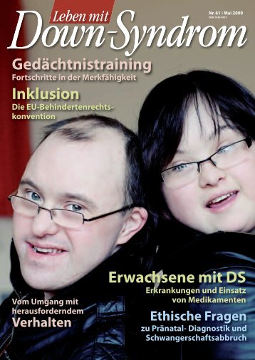 Nr. 61, Mai - Deutsches Down-Syndrom InfoCenter