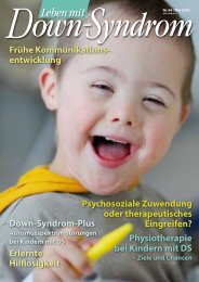 Down-Syndrom-Plus Frühe Kommunikations ... - DS-InfoCenter