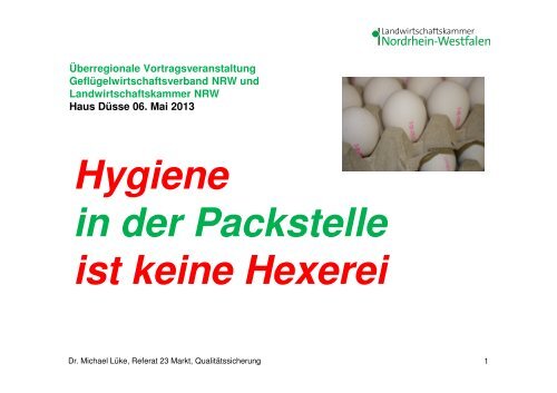 Hygiene In Der Packstelle Ist Keine Hexerei Dr Auf Haus Dusse