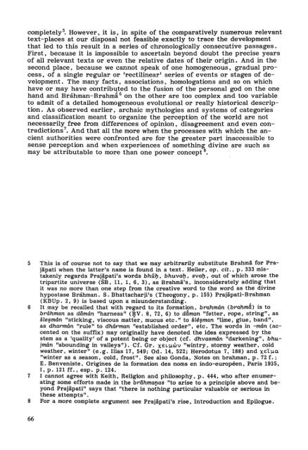 Prajapati's relations with Brahman, Brhaspati and Brahma - DWC