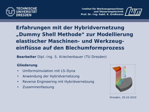 Dummy Shell Methode - DYNAmore