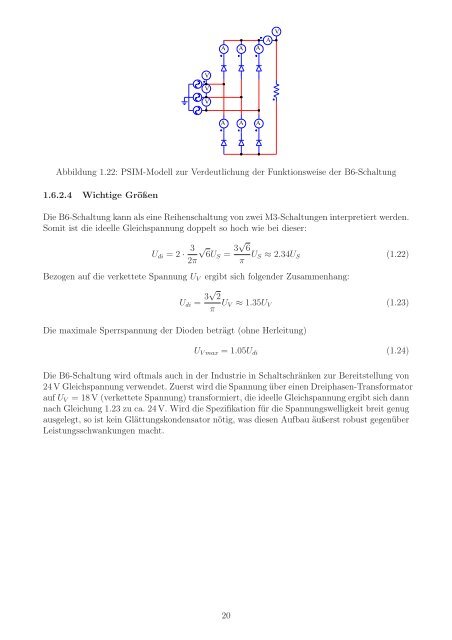 Diodengleichrichter - EAL Lehrstuhl für Elektrische Antriebssysteme ...