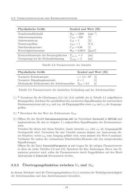 Versuchsanleitung - EAL Lehrstuhl für Elektrische Antriebssysteme ...