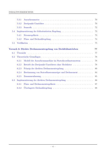 Versuchsanleitung - EAL Lehrstuhl für Elektrische Antriebssysteme ...