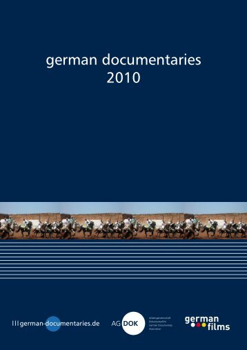 GERMAN DOCUMENTARIES 2010 (PDF - 8 MB)