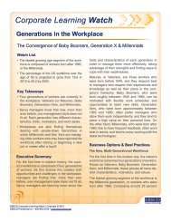 Generations in the Workplace - EBSCO Publishing