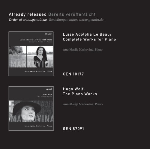 Anton Urspruch (1850–1907) Complete Works for Piano ... - eClassical