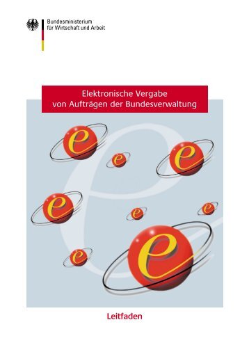 Elektronische Vergabe von Aufträgen der ... - eCOMM-Berlin