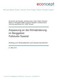 Anhang zum Schlussbericht - econcept AG